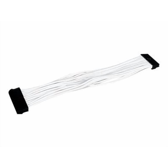 Silverstone PP07-MBW Motherboard 24pin Connector Sleeved Extension Power Supply Cable