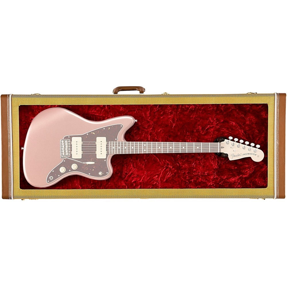 Fender Tweed Guitar Display case for Electric Guitars - Stratocaster, Telecaster