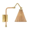 thumbnail image 4 of Linell 1-Light Wall Sconce in Warm Brass, 4 of 4