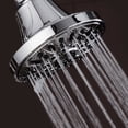 thumbnail image 3 of AquaDance 4 Inch Chrome Shower Head 6 Settings Adjustable Model 3305, 3 of 5