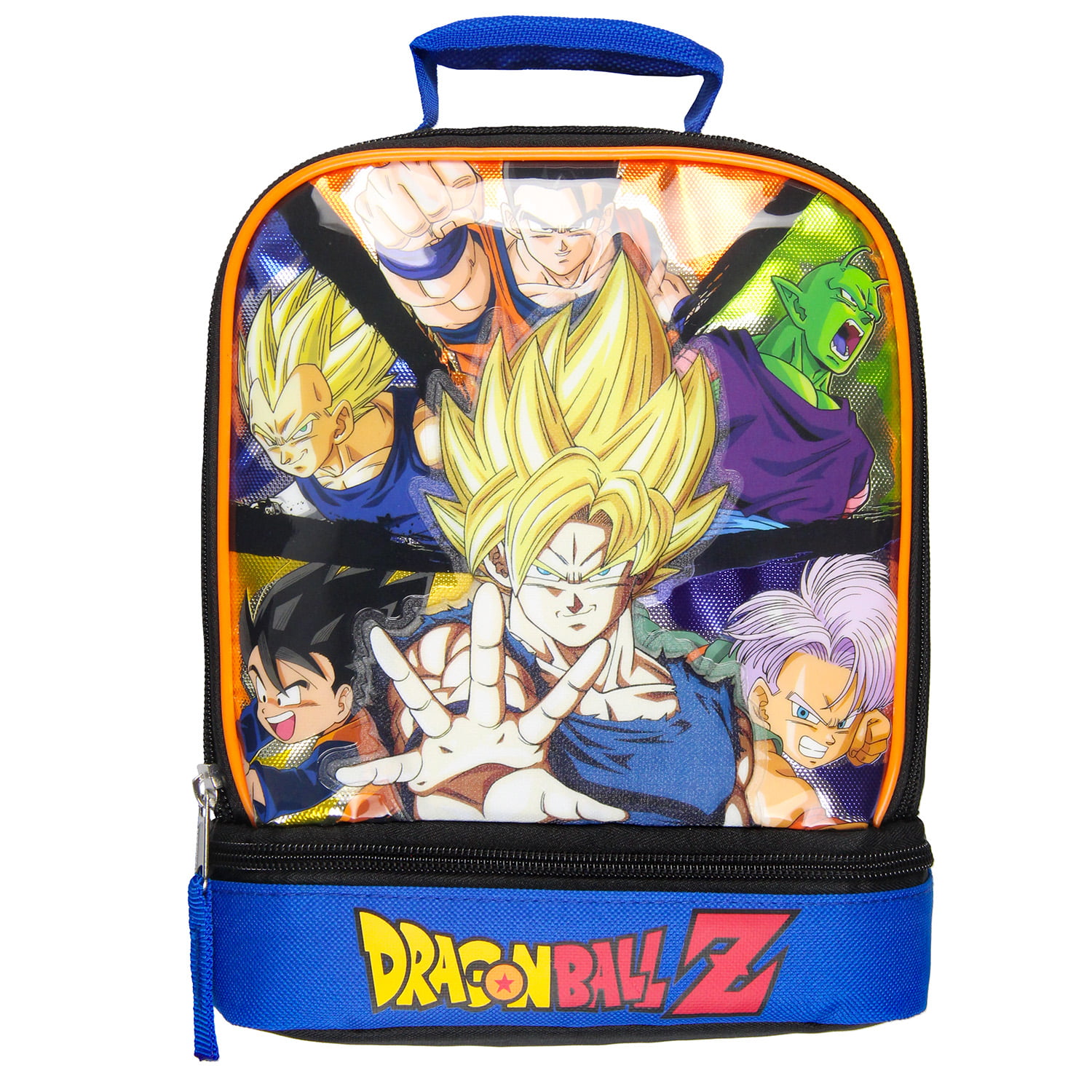 Dragon Ball Z Lunch Box Dual Compartment Insulated Lunch Bag Tote -  