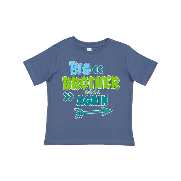 Inktastic Big Brother Again with Arrow Boys or Girls Toddler T-Shirt