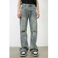 thumbnail image 2 of Mens Distressed Jeans Ripped Denim Pants Non Stretch Durable Casual Fashion Versatile Everyday Essential Apparel, 2 of 6