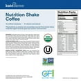 thumbnail image 2 of Kate Farms Organic Adult Nutrition Shake, Coffee, 16g protein, 27 Vitamins and Minerals, 11 oz (6 Pack), 2 of 8