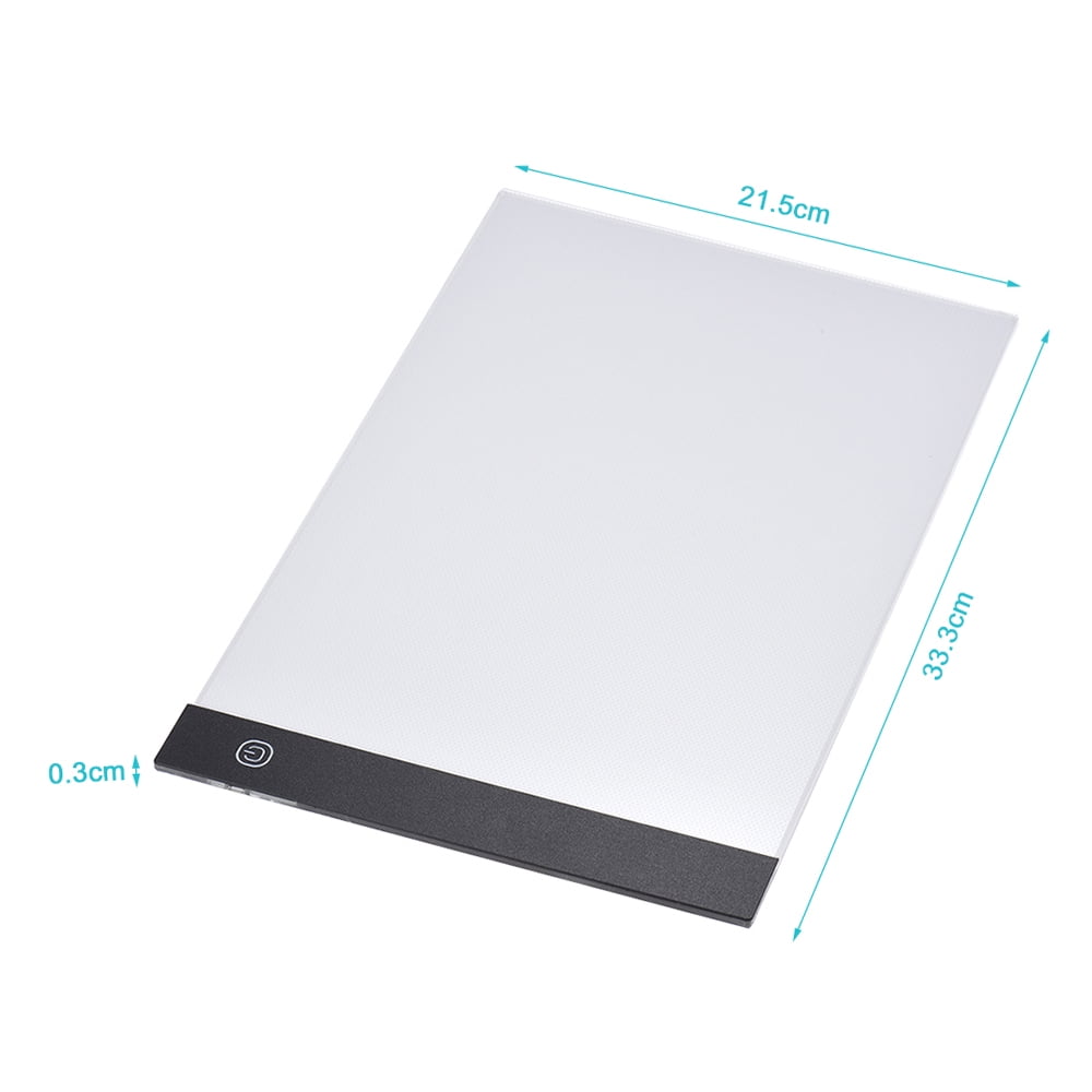 Drawing Tracer,Size L-ed Pad Size Led Pad Powered Adjustable Cartoon Panel Usb Powered Pad Box Panel A4 Size Cartoon Tattoo Pencil Panel U-sb Powered Wyan Koeb Ldhs
