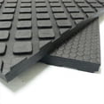 thumbnail image 1 of Rubber-Cal Maxx-Tuff Résistant Tapis de Protection de Sol en Caoutchouc - Noir&44; 48 x 36 x 0.5 Po., 1 of 5
