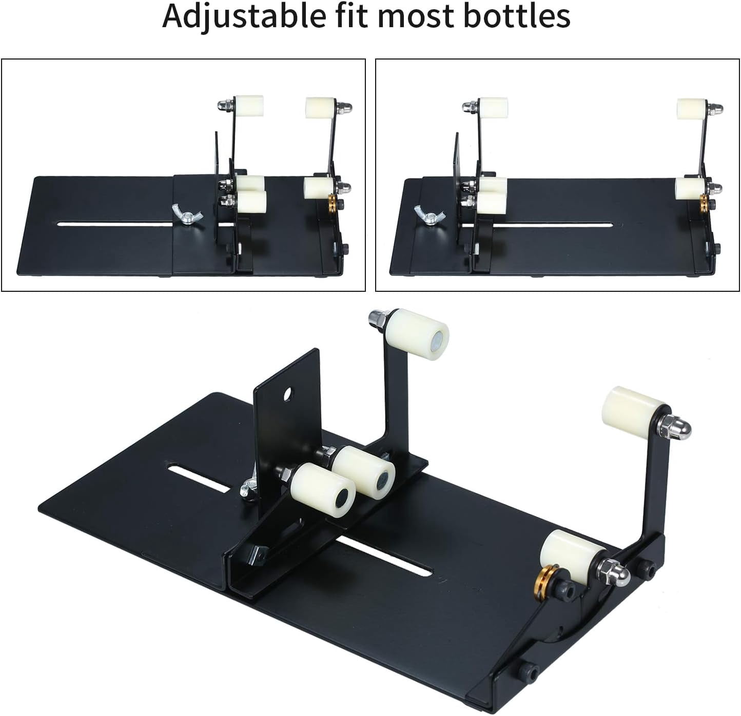Creative Glass Bottle Cutter, Upgraded Version Supports Cutting Of Square And Round Bottles, Promotes Artistic Skills Through Multipurpose Use