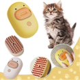 thumbnail image 3 of ZHAOCHENG Cepillo de vapor para gatos, cepillo de vapor para perros, eléctrico, antisalpicaduras, con peine, masajeador, eliminación de vapor, cepillo para el cabello para mascotas, cepillo con rociad, 3 of 3