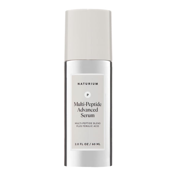 Naturium Multi-Peptide Advanced Serum Jumbo, Firming & Smoothing Face Serum for Fine Lines & Wrinkles with Advanced Multi-Peptide Blend, 2 fl oz