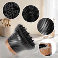 thumbnail image 3 of Unique Bargains 1 Pc Reusable Hair Dryer Diffuser Attachment Black Gold Tone Polycarbon PC, 3 of 5