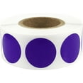 thumbnail image 2 of Grape Circle Dot Stickers, 0.75 Inch Round, 500 Labels on a Roll, 2 of 4
