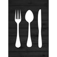 thumbnail image 2 of Robinson, Tamara 18x24 Gold Ornate Wood Framed with Double Matting Museum Art Print Titled - Dining Utensils, 2 of 4