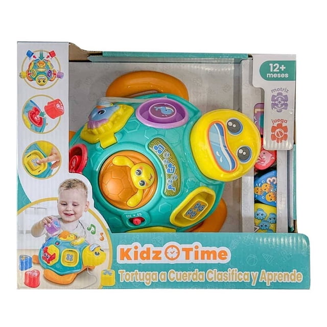 Juguete para bebé Kidz Time Tortuga con Luces Sonidos y Melodías