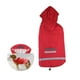 thumbnail image 5 of BRIGHTFUFU Impermeable, mediano, grande, ropa para perros, ropa para perros, chaqueta para perros, chaqueta impermeable para perros, perro perdiguero dorado reflectante (rojo, 3XL), 5 of 8