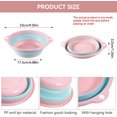 thumbnail image 3 of Multipurpose Foldable Collapsible Washbasin, Collapsible Portable Wash Basin Dishpan, Collapsible Dish Basin Small Wash Basin Plastic, Collapsible Dish Tub for Camping Sink and Rv Sinks, 3 of 8