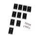 thumbnail image 1 of 10pcs Disipador de Calor de Aluminio Sunnimix Negro 15x11x25mm, 1 of 8