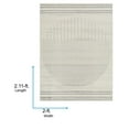 thumbnail image 2 of Livabliss Floransa Modern Geometric Area Rug,2' x 2'11",Faded Grey, 2 of 7