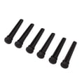 thumbnail image 1 of Guitar Bridge Pins Set, Delicate 6Pcs Guitar Pins  For Replacement, 1 of 8