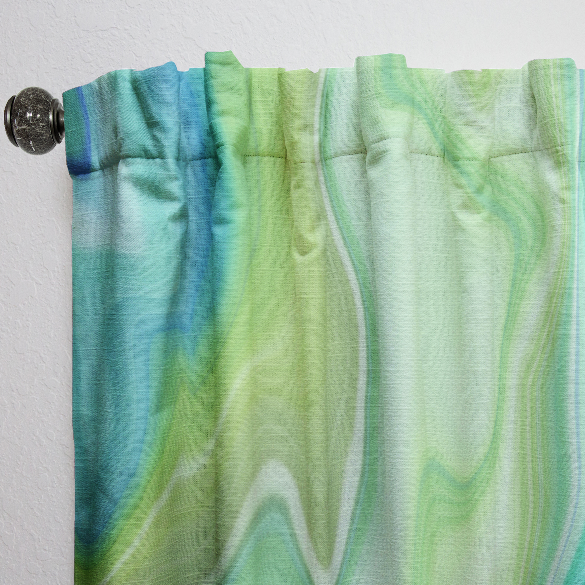 Designart 'Geode Marbled VII' Modern & Contemporary Curtain Panel