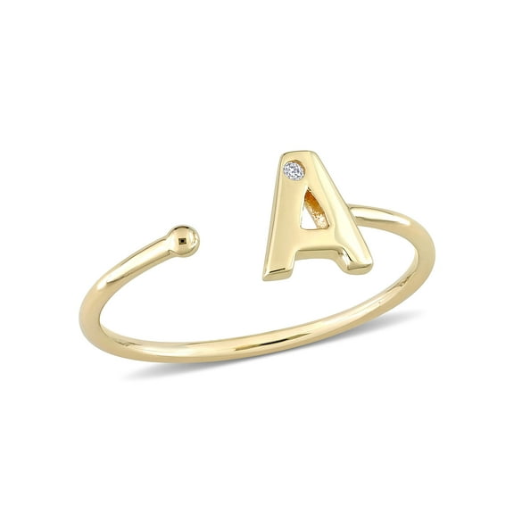Everly Women's Diamond 10k Yellow Gold Ring