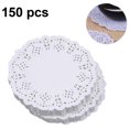 thumbnail image 2 of Clearance:1 pcs Round Paper Doilies, Doily Placemats for Tables, Wedding, Parties ( 150 Pack), 2 of 5