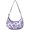 Paisley and Floral White Pattern, variant on Paisley and Floral White Pattern Hobo Shoulder Bag, Travel Hobo Tote with Adjustable Strap, Sturdy Stitching Gift Ideas for Holiday Birthday Gifts