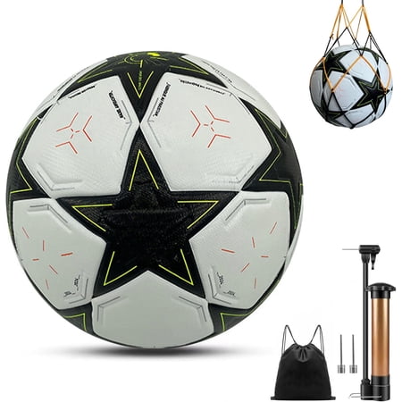 Football Fans Memorabilia 2026 Soccer Ball Birthday Present Size 5 Soccers Office Soccer ball Fans Thermally Bonded MatchBall with Seamless Stiching Soccer Balls