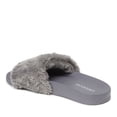 thumbnail image 4 of EcoCozy Women's Sustainable Faux Shearling Slide Sandal, 4 of 6