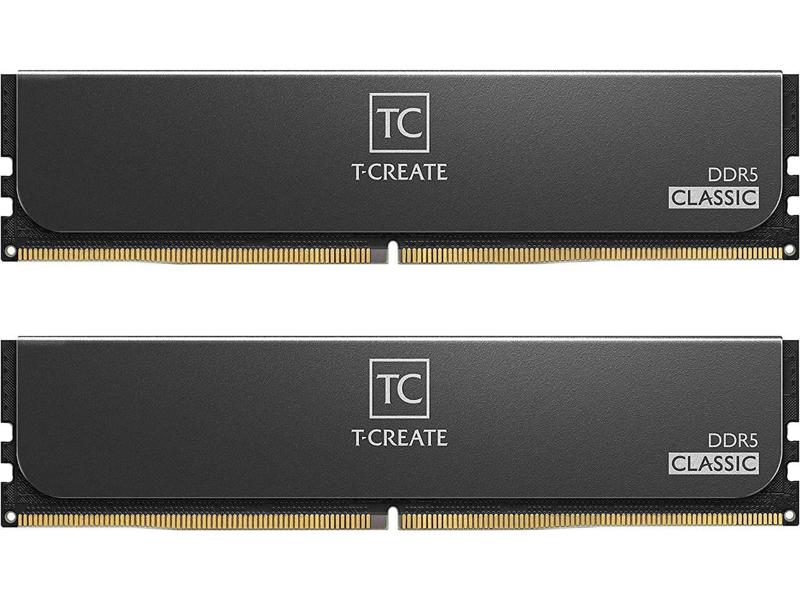 メモリ 64GB DDR5 6000MHz TC T-CREATE EXPERT TEAMGROUP T-Create Expert Overclocking 10L DDR5 64GB Kit (2