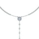 thumbnail image 3 of Rosario de Plata Ley 925 Imperial Jewlery con Bola diamantada 60 cm, 3 of 7