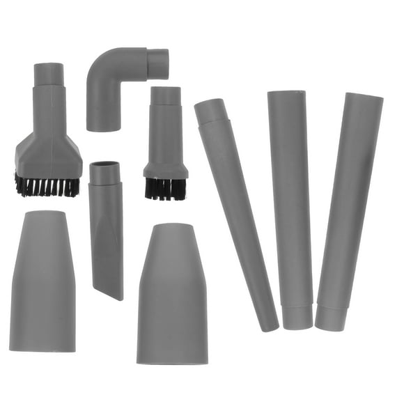 EXHUMKY 1Jgo Kit De Accesorios Para Aspiradora Con Cepillos Y Conectores Plásticos Resistentes Color