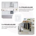 thumbnail image 2 of SHISUYAN 20Pcs Adhesive Support Shelf Bracket Wardrobe Partition Layer Fixed Paste Hooks, 2 of 8