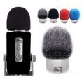 thumbnail image 1 of Adecuado para la cubierta de esponja del micrófono Blue Yeti Pro Studio Blue Yeti/yeti Pro parabrisas micrófono esponja a prueba de pulverización cubierta de pelusa, 1 of 3