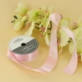thumbnail image 3 of UNIQUE CREATIV Satin Ribbon 25 mm (0.98 in) × 5.5 m (⅞ in × 6 yd), Pink Blush, 5.49 m (18 ft), 3 of 4
