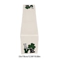 thumbnail image 3 of TIMIFIS Linen Flags, Luck Clovers Table Flag Great for St Patricks Day Celebrations Clovers Table Flag for Holiday Decorations Home Decor, 3 of 6