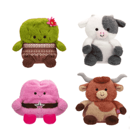 BumBumz 7.5-inch Plush Assorted , 4-pack - Walmart.com