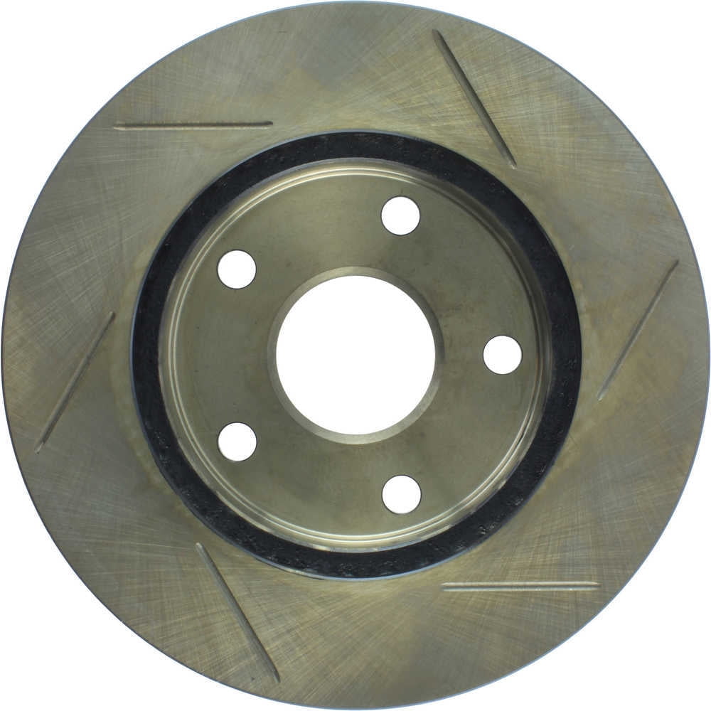 StopTech Power Slot 1/90-95 Toyota MR2 Front Right SportStop Slotted Rotor Fits select: 1995 TOYOTA MR2 T-BAR