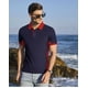 thumbnail image 4 of Playera Tipo Polo Manga Corta Bicolor Casual Slim Fit, 4 of 8