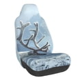 thumbnail image 1 of Wukai Winter Reindeer In Snowy Mountains Full Set Car Seat Covers with Soft Padding Universal Auto Front Seats Protector and Cushion Mat, 1 of 5