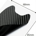 thumbnail image 2 of 4pcs Voiture Poignée Protection Film Universel Invisible Voiture Fibre de Carbone Poignée de Porte Autocollant, 2 of 4