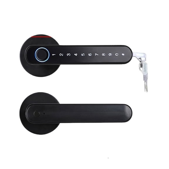 TTLOCK Digital Electronic Lock Finrprint Door Lock Biometric Password Keyless Entry Smart Door Knobs Lock For Home Any Door ,Integrated Smart Home