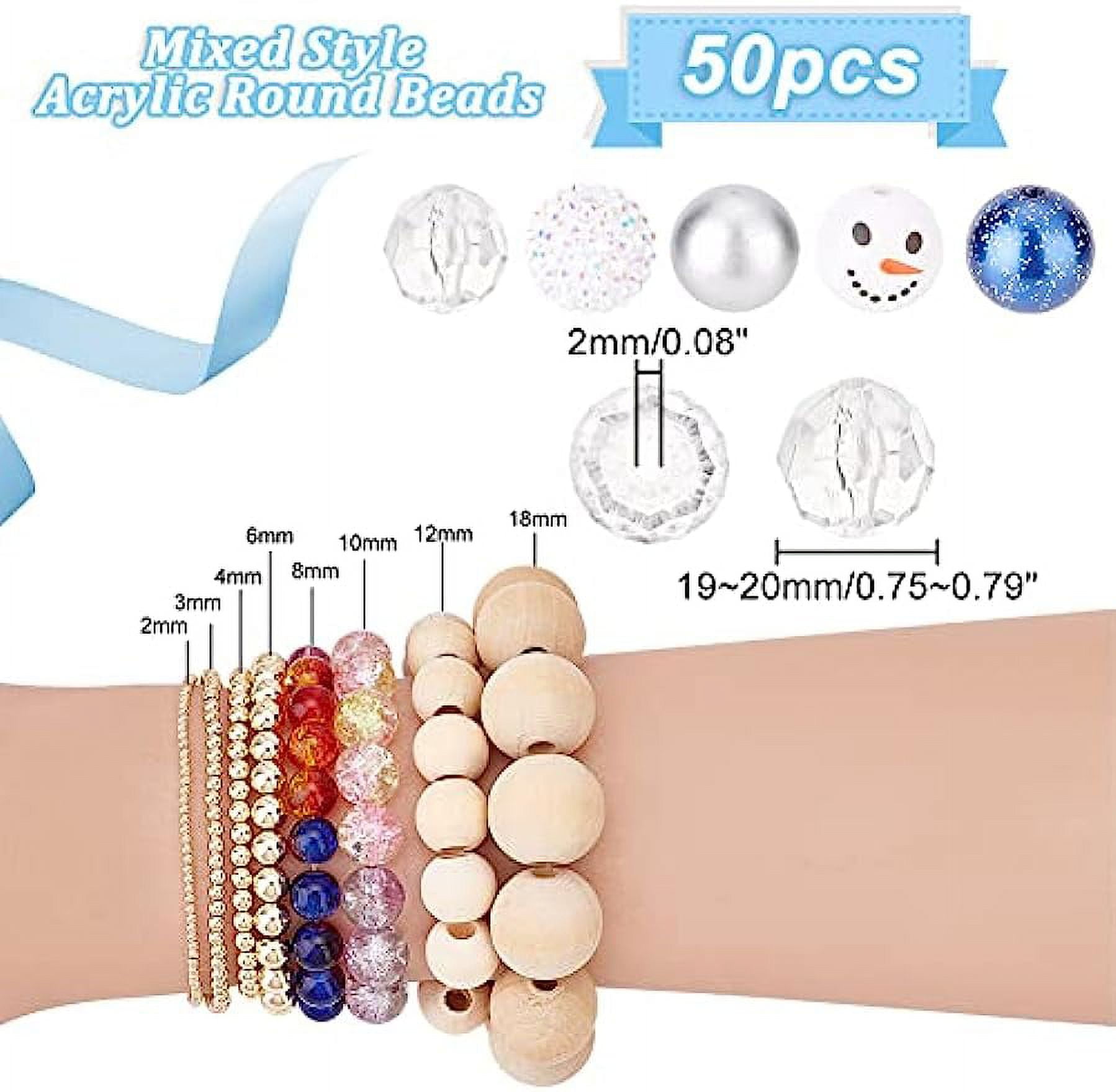 Diy Light Pink Beads For Jewelry Making 50pc/bag 20mm Bubblegum Beads Bulk  Loose Acrylic Chunky Beads For Pen Making - Buy Beads For Jewelry Making