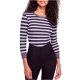 thumbnail image 2 of Free People - Camiseta con adornos "Good On You" para mujer, gris, grande Free People Camiseta adornada, 2 of 2