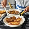 thumbnail image 6 of GreenPan 10-Piece Reserve Pro Cookware Set, Ceramic Nonstick, Oven Safe, Dishwasher Safe, Cream, 6 of 12