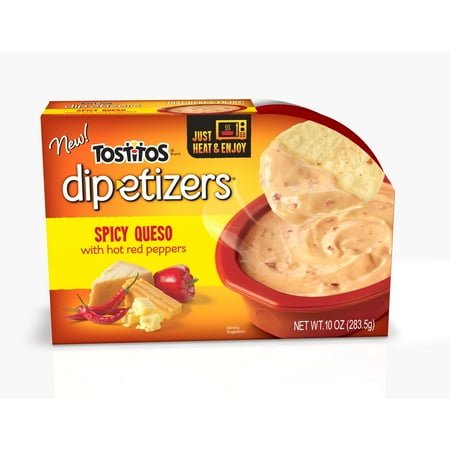 Tostitos Dip-etizers Spicy Queso Chips, 10 Oz.