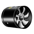 thumbnail image 1 of Exhaust Fan Two-way Smoke Exhaust Bass Noise Cancellation Stable Operation Super Suction Strong Wind Ventilation Thickened Blades Uniform Air Volume V, 1 of 5