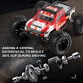 thumbnail image 3 of 1:10 Scale Remote Control Car, 45km/h High-Speed 4WD Electric Racing Car for Kids & Adults, 2.4GHz Remote Control Off-Road Vehicle with LED Headlights, Brushless Motor, 3 of 5