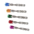 thumbnail image 3 of Juego de puntas de destornillador PH2 con cabeza en cruz magnética para tornillos para paneles de yeso, vástago de 1/4 de pulgada (colores variados), 3 of 15