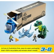 Fisher-Price Imaginext Collectible Jurassic World Dinosaur Toys for Ages 3+ Action Figures