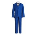 thumbnail image 3 of Boys' Suits Slim Fit 4 Pieces, Boys Formal Suit Set,Adjustable Waist, 3 of 5
